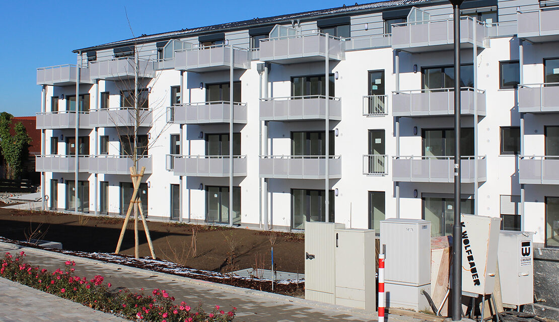 Referenzen Mehrfamilienhäuser Taufkirchen Vils Adamshof Robert Decker Immobilien