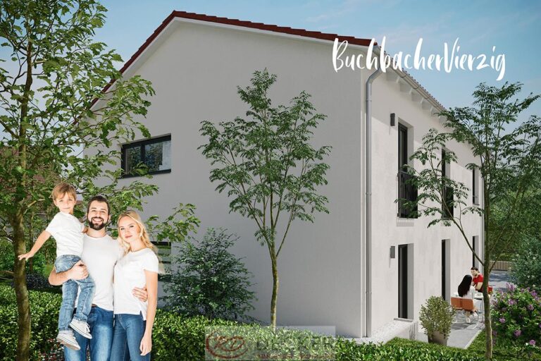 Wohnen mit Garten im modernen Zweifamilienhaus