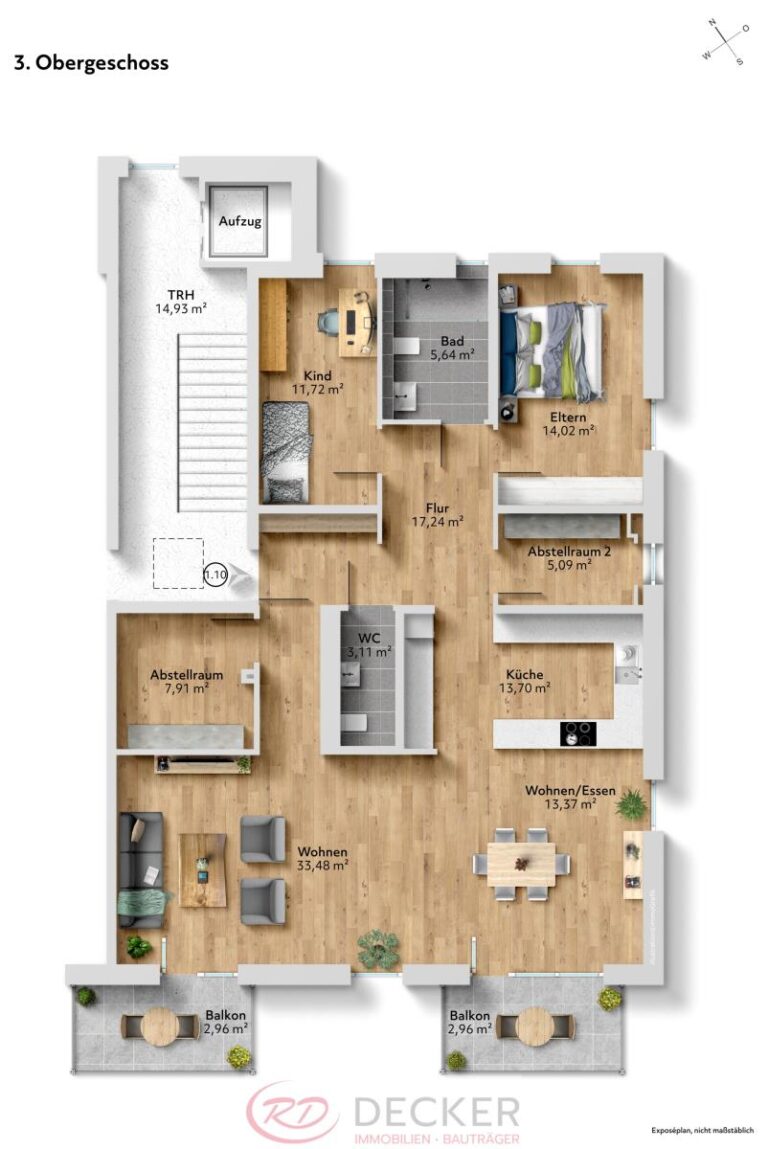 Dachgeschoss trifft Weitblick