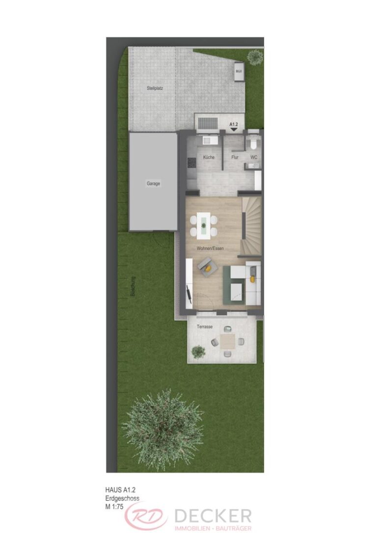 Wohnen mit Stil – Neubau-DHH in Geiselhöring